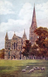 Salisbury Kathedrale, Westfront